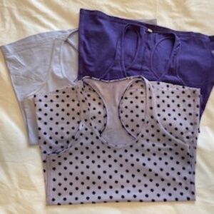 Lululemon tanks size 12 set of 3